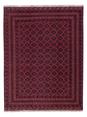 Kelim Teppich - Oriental - 205 x 152 cm - dunkelrot