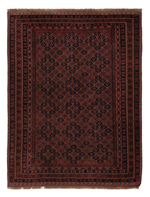 Kelim Teppich - Oriental - 205 x 159 cm - dunkelrot