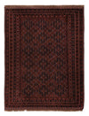 Kelim Afghan Teppich 159x205cm - Rechteckig / Dunkelrot / 159 x 205 cm Rechteckig