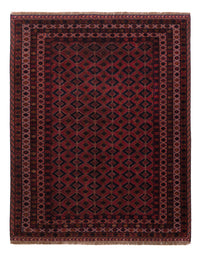 Kelim Teppich - Oriental - 194 x 155 cm - dunkelrot