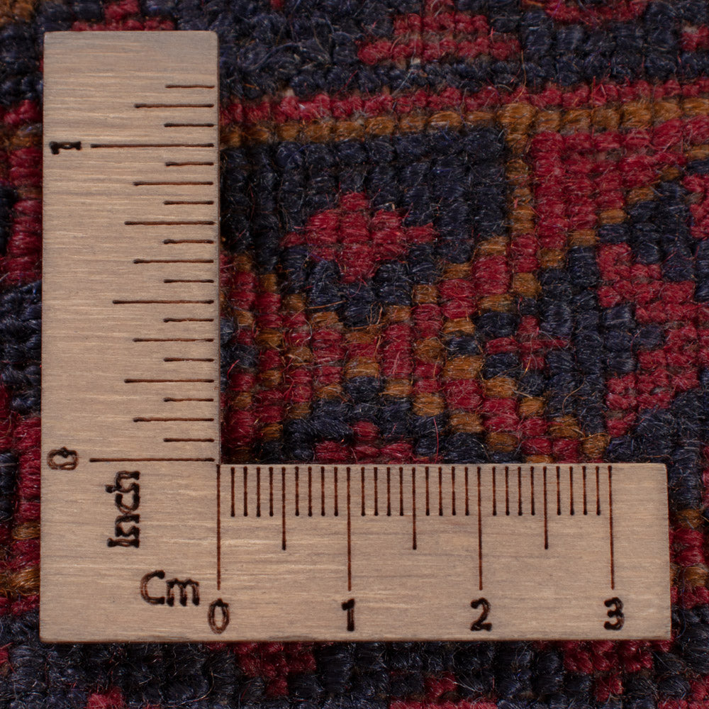 Kelim Teppich - Oriental - 194 x 155 cm - dunkelrot