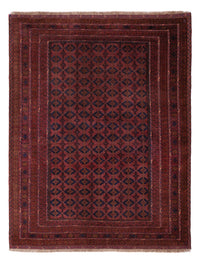Kelim Teppich - Oriental - 205 x 155 cm - dunkelrot