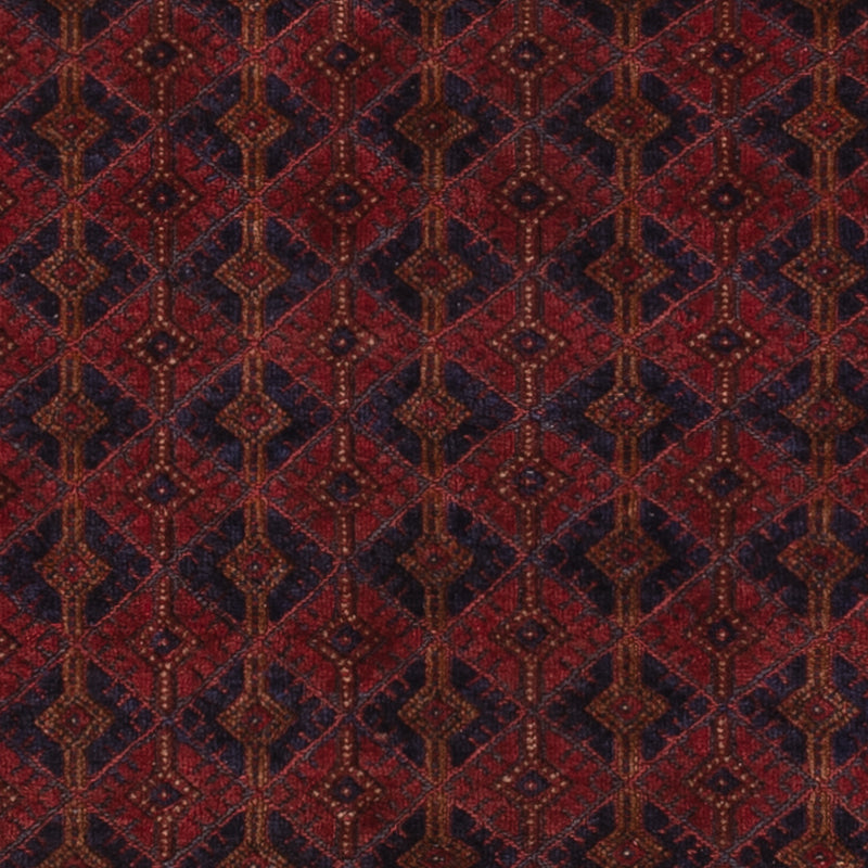 Kelim Teppich - Oriental - 190 x 155 cm - dunkelrot