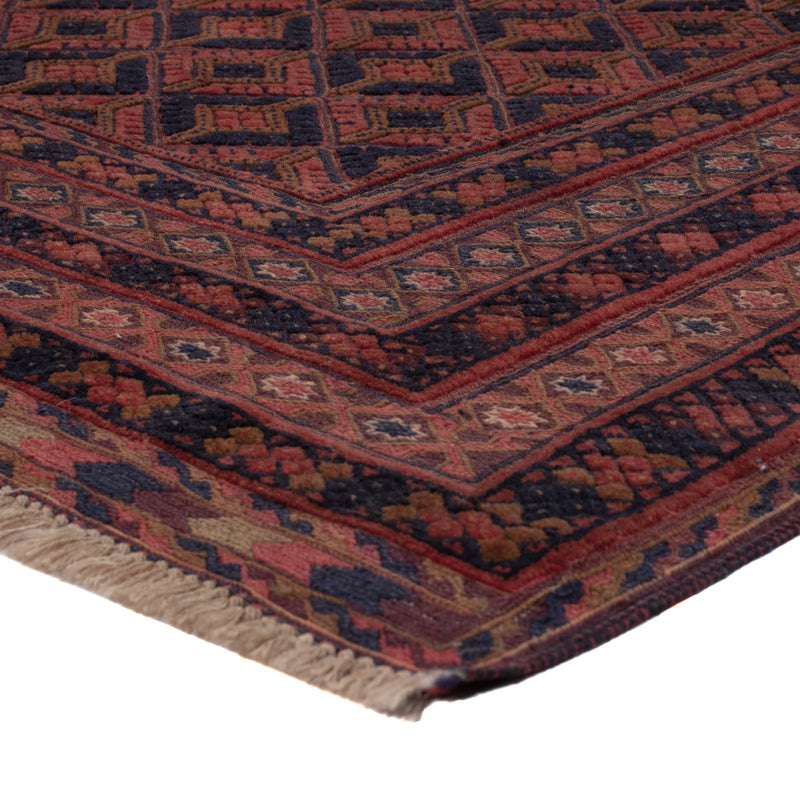 Kelim Teppich - Oriental - 204 x 153 cm - dunkelrot