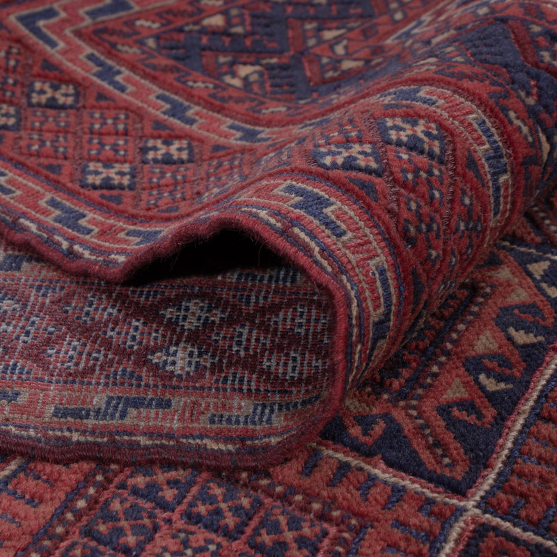 Kelim Teppich - Oriental - 188 x 143 cm - dunkelrot