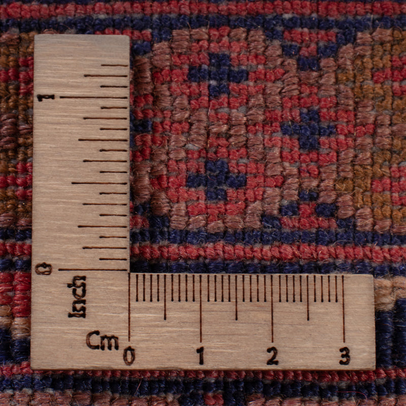 Kelim Teppich - Oriental - 193 x 155 cm - dunkelrot