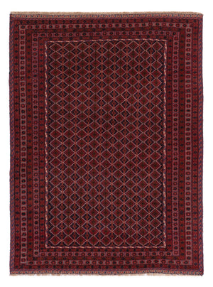 Kelim Teppich - Oriental - 181 x 141 cm - dunkelrot