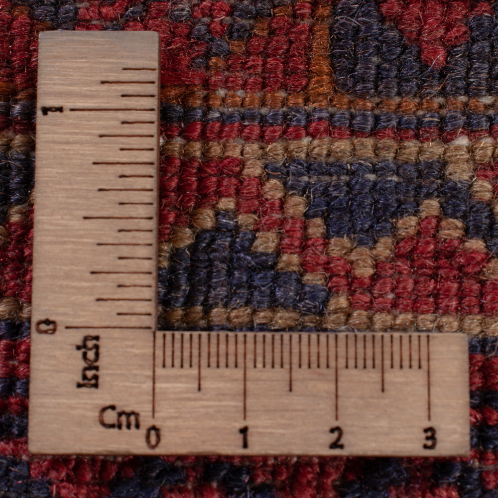 Kelim Teppich - Oriental - 197 x 164 cm - dunkelrot