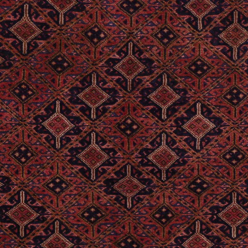Kelim Teppich - Oriental - 197 x 161 cm - dunkelrot