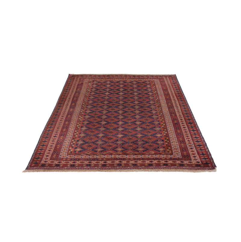 Kelim Teppich - Oriental - 206 x 145 cm - dunkelrot