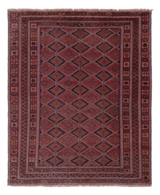 Kelim Teppich - Oriental - 177 x 148 cm - dunkelrot
