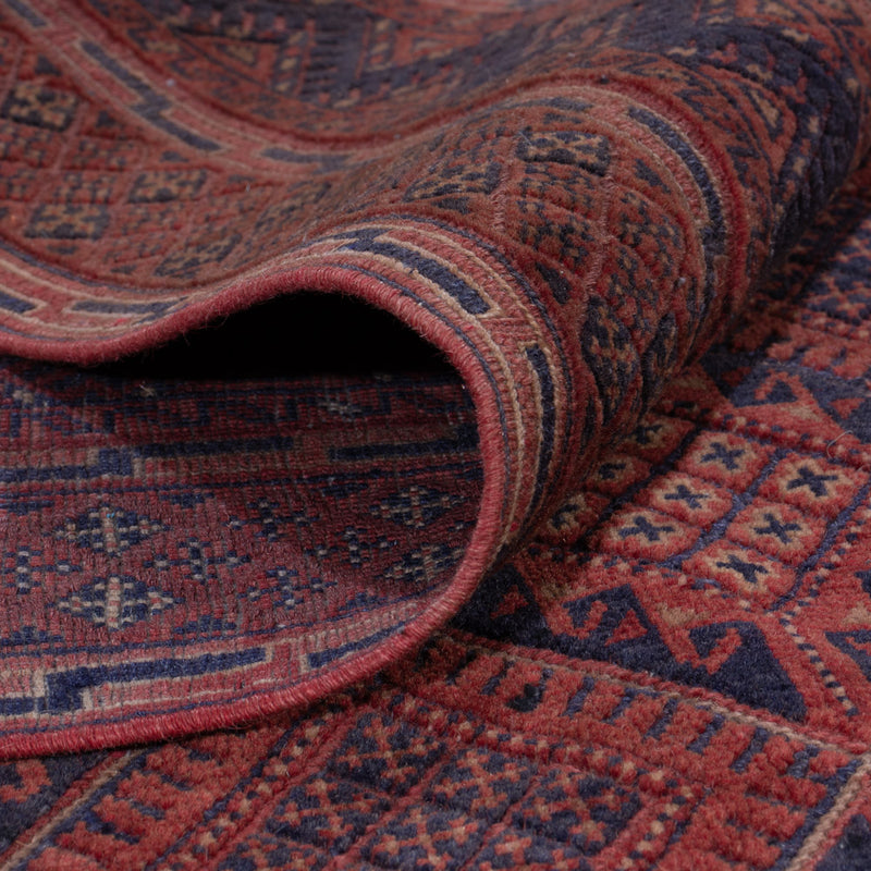 Kelim Teppich - Oriental - 188 x 137 cm - dunkelrot