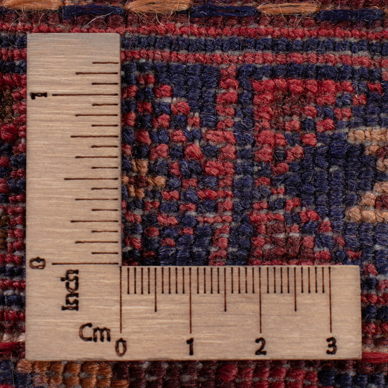 Kelim Teppich - Oriental - 196 x 159 cm - dunkelrot