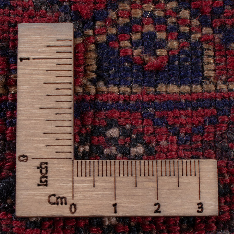 Kelim Teppich - Oriental - 198 x 156 cm - dunkelrot