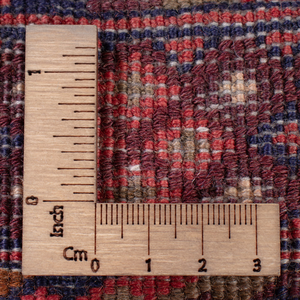 Kelim Teppich - Oriental - 208 x 145 cm - dunkelrot