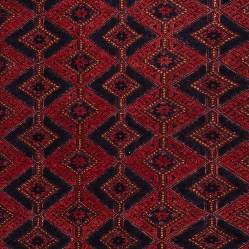 Kelim Teppich - Oriental - 203 x 155 cm - dunkelrot