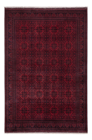 Afghan Teppich - Royal - 293 x 202 cm - dunkelrot