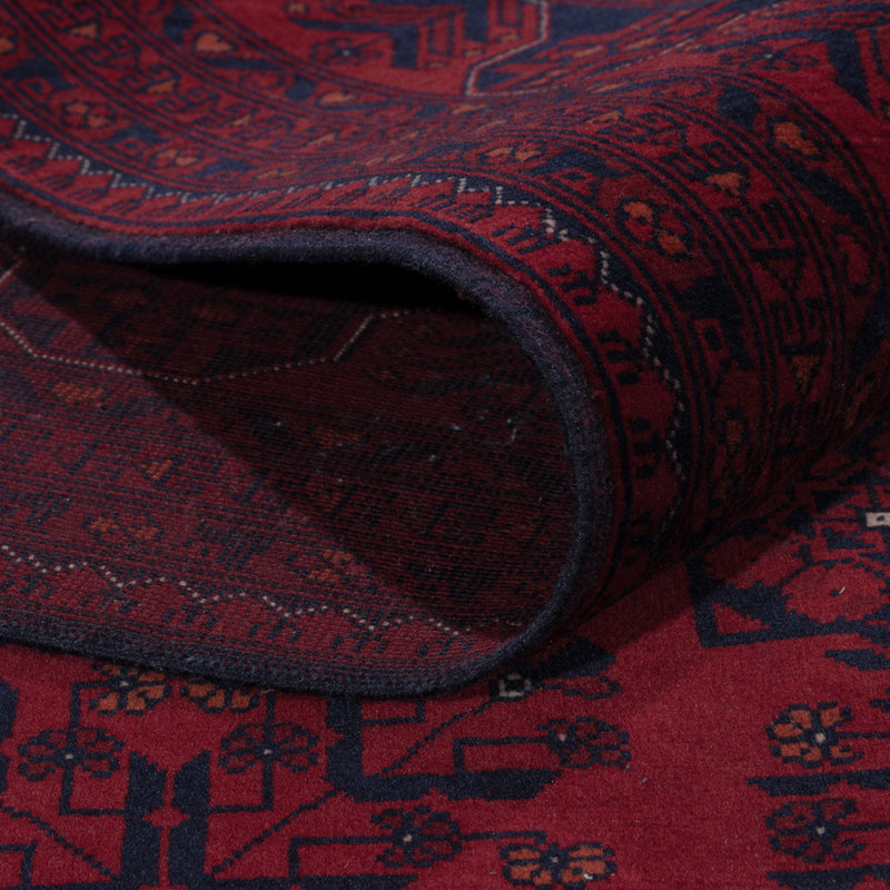 Afghan Teppich - Royal - 298 x 206 cm - dunkelrot