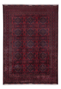Afghan Teppich - Royal - 296 x 200 cm - dunkelrot