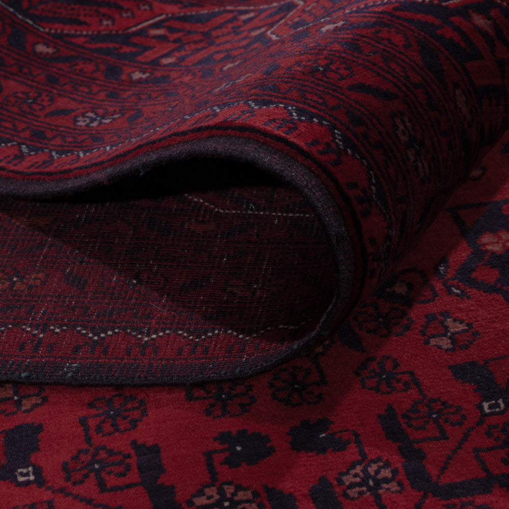 Afghan Teppich - Royal - 291 x 201 cm - dunkelrot