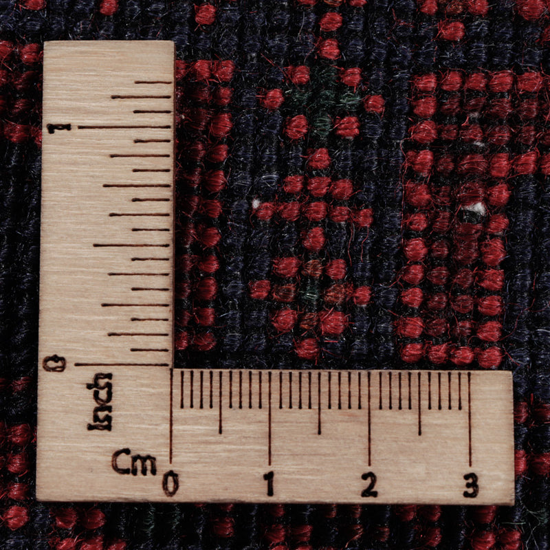 Afghan Teppich - Kunduz - 301 x 200 cm - dunkelrot