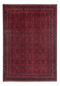 Afghan Teppich - Kunduz - 292 x 203 cm - dunkelrot