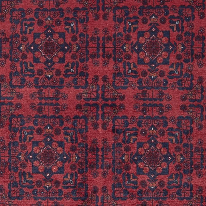 Afghan Teppich - Royal - 290 x 201 cm - dunkelrot