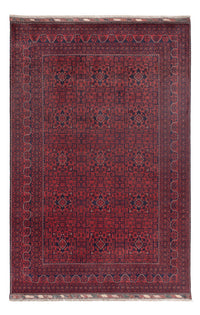 Afghan Teppich - Kunduz - 297 x 195 cm - dunkelrot