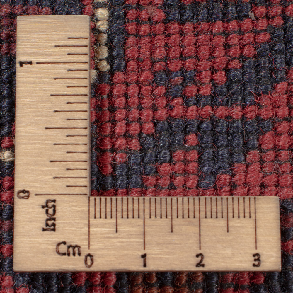 Afghan Teppich - Kunduz - 304 x 200 cm - dunkelrot