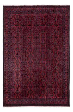 Afghan Teppich - Royal - 298 x 195 cm - dunkelrot