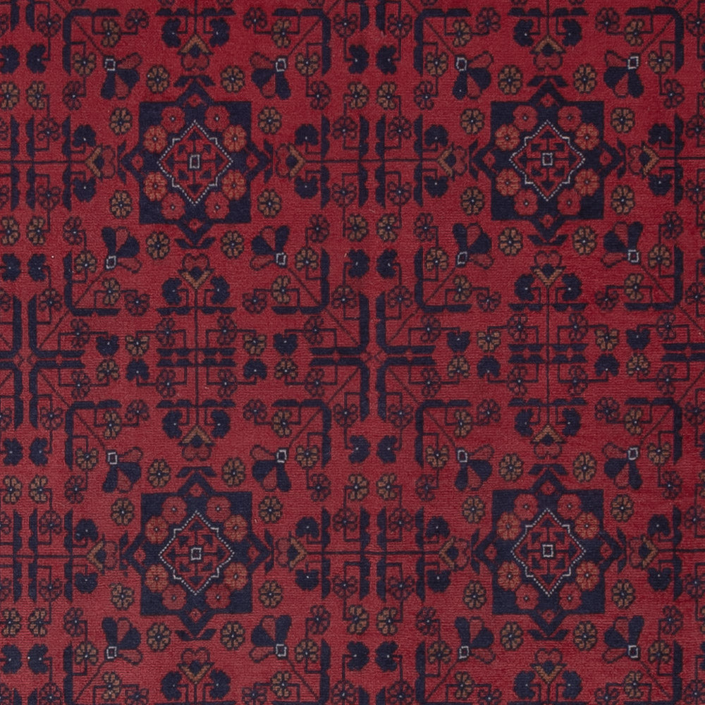 Afghan Teppich - Royal - 290 x 201 cm - dunkelrot