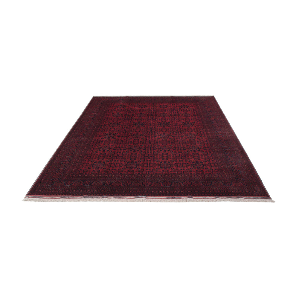 Afghan Teppich - Royal - 290 x 201 cm - dunkelrot