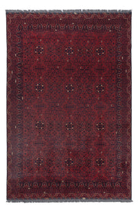 Afghan Teppich - Kunduz - 287 x 194 cm - dunkelrot