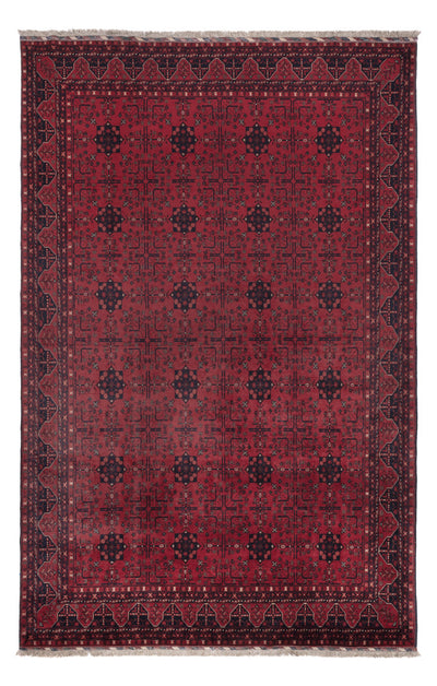 Afghan Teppich 193x302cm - Orientteppich