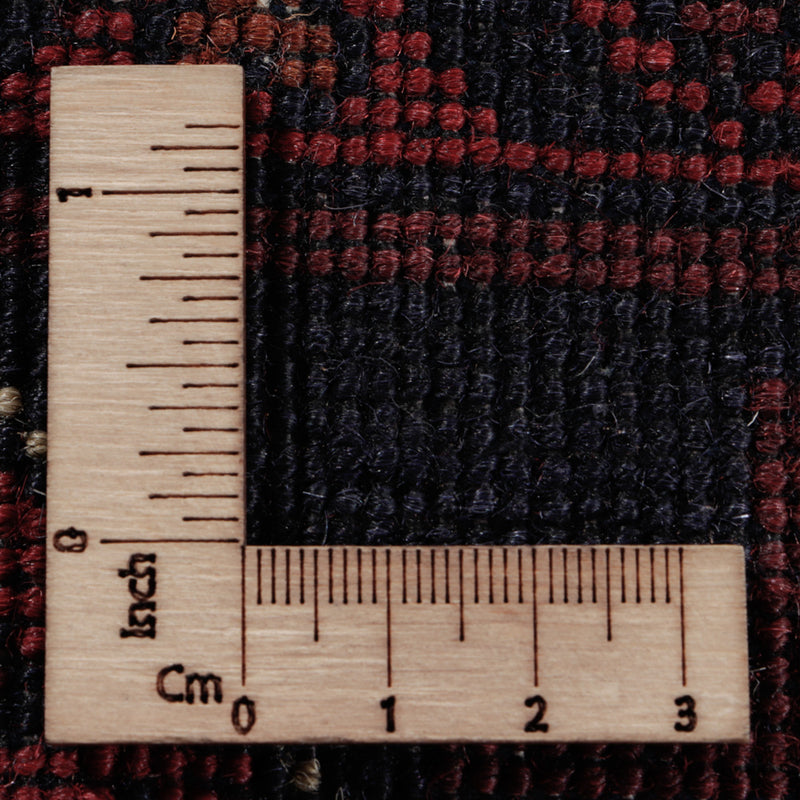 Afghan Teppich - Kunduz - 290 x 195 cm - dunkelrot