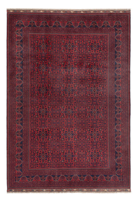 Afghan Teppich - Kunduz - 285 x 199 cm - dunkelrot