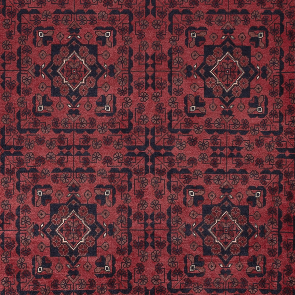 Afghan Teppich - Royal - 294 x 199 cm - dunkelrot