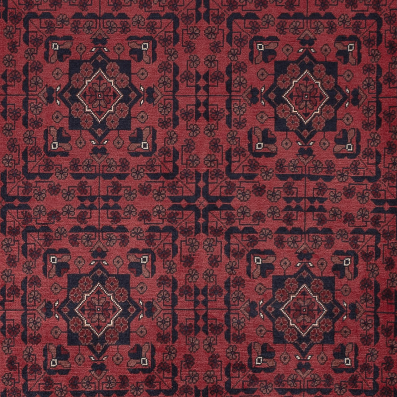 Afghan Teppich - Royal - 294 x 199 cm - dunkelrot