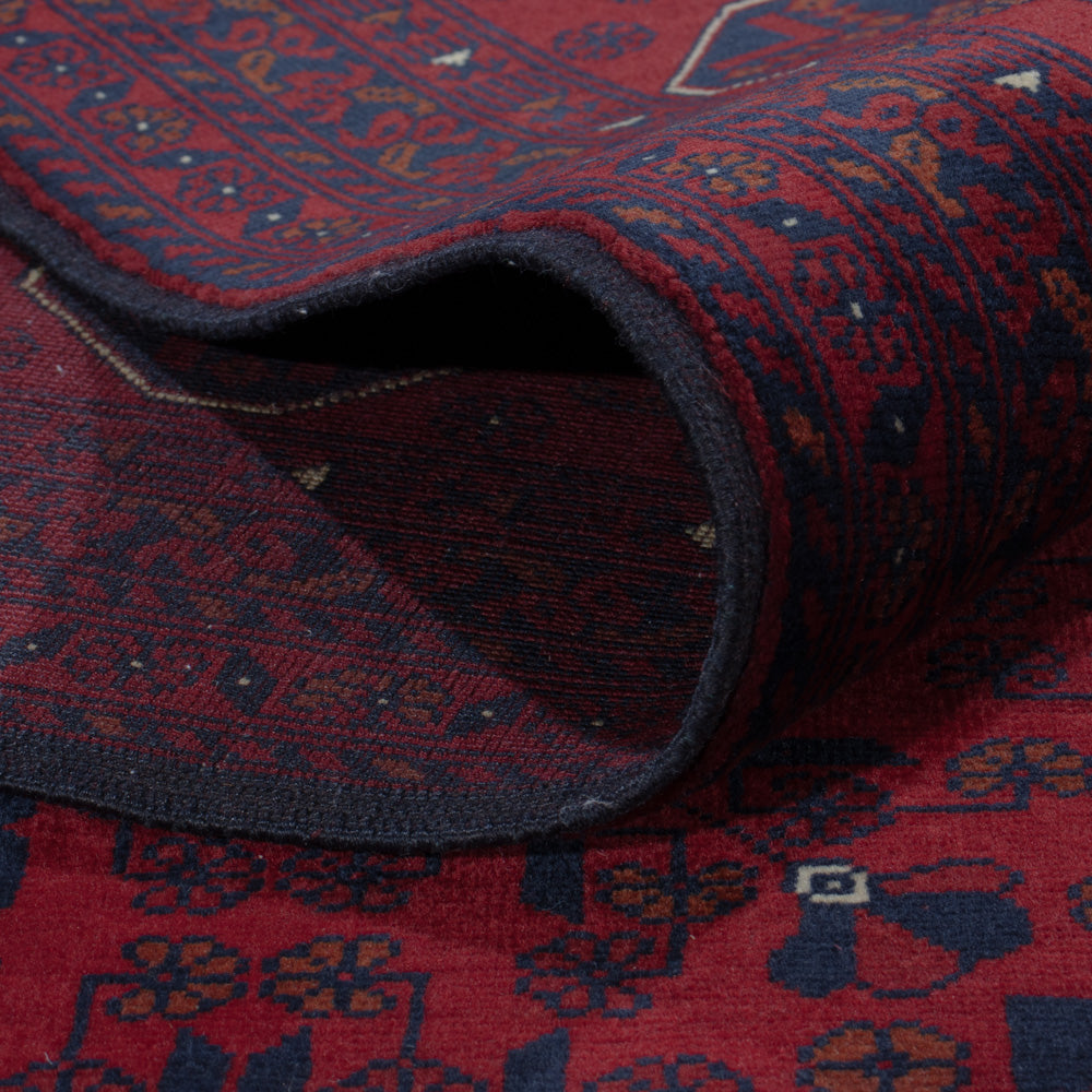 Afghan Teppich - Royal - 299 x 199 cm - dunkelrot