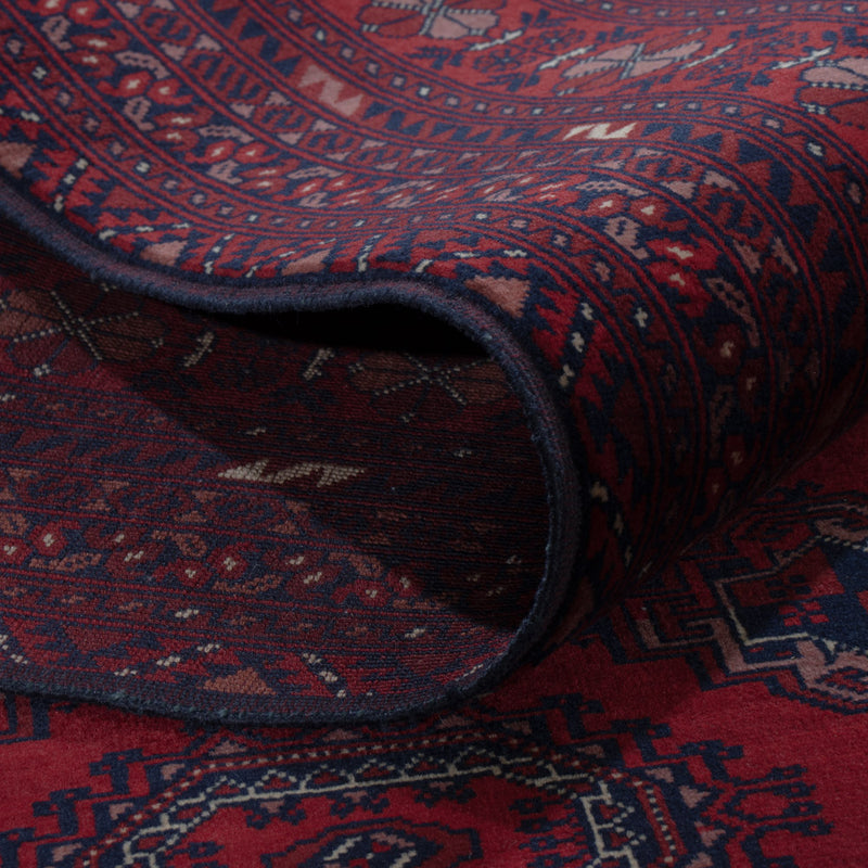 Afghan Teppich - Royal - 296 x 200 cm - dunkelrot
