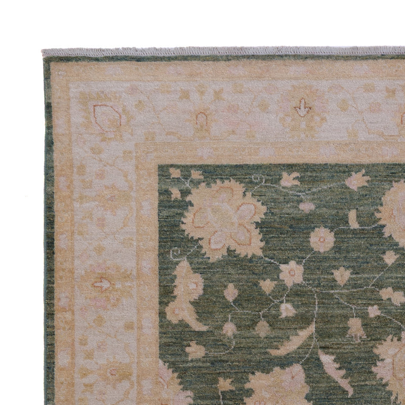 Ziegler Teppich - 232 x 169 cm - grün