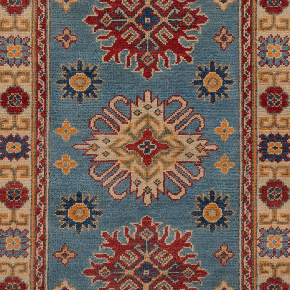 Läufer Ziegler - Kazak - 296 x 81 cm - grün