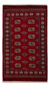 Pakistan Teppich 93x160cm - Orientteppich - Rechteckig / Rot / 93 x 160 cm Rechteckig