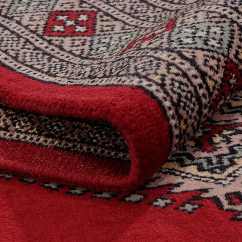 Pakistan Teppich - 148 x 93 cm - rot