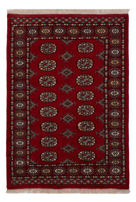 Pakistan Teppich - 141 x 95 cm - rot