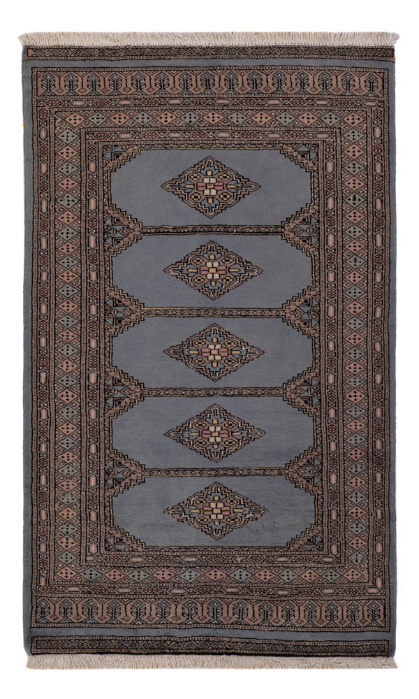 Pakistan Teppich - 156 x 93 cm - blau