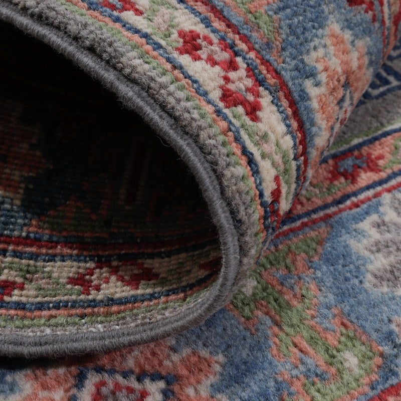 Ziegler Teppich - Kazak - 123 x 79 cm - blau