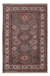 Kazak Teppich 82x117cm - Orientteppich - Rechteckig / Dunkelbeige / 82 x 117 cm Rechteckig
