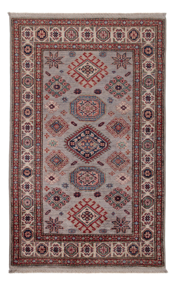 Ziegler Teppich - Kazak - 121 x 77 cm - dunkelbeige