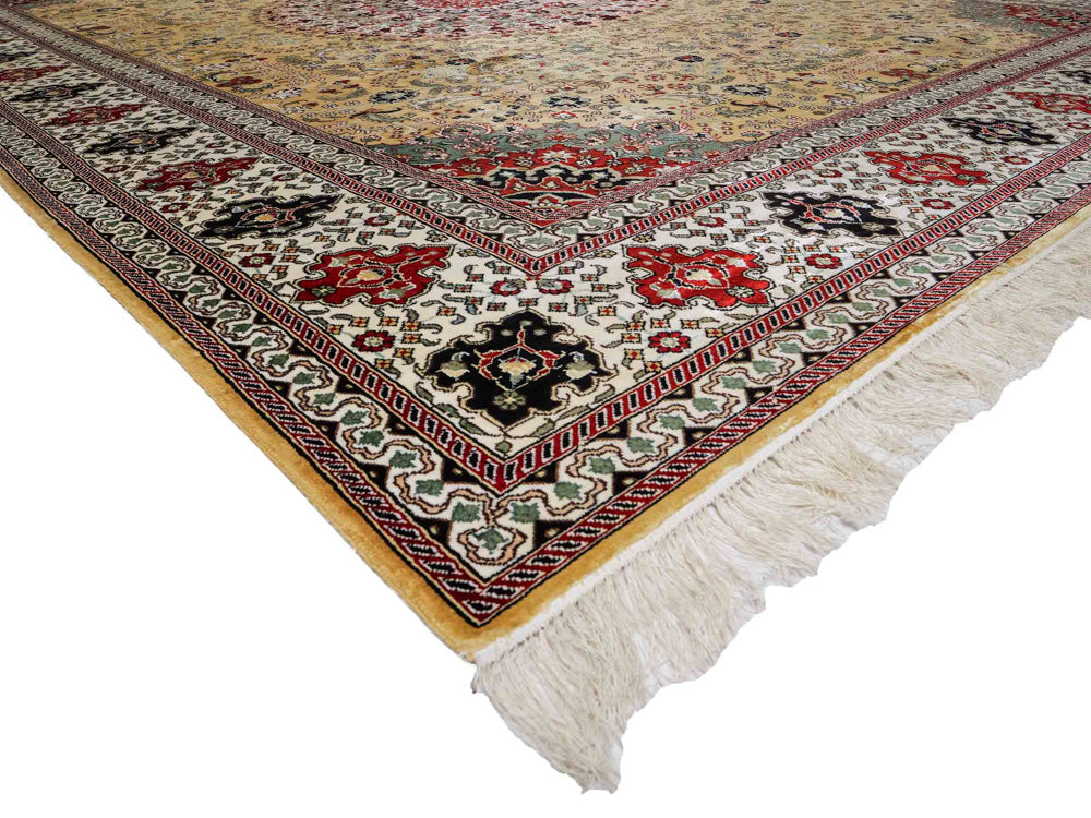 China Seide Teppich 373x275cm - Orientteppich